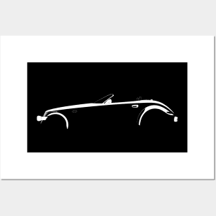 Plymouth Prowler Silhouette Posters and Art